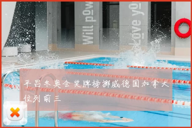 平昌冬奥会奖牌榜挪威德国加拿大位列前三